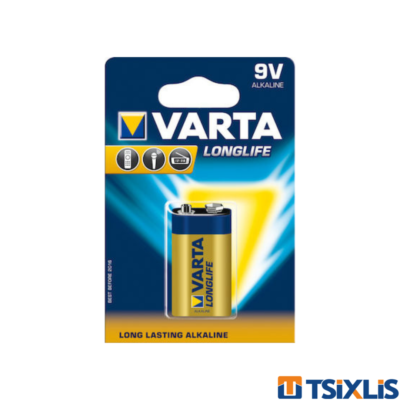 Αλκαλικές Μπαταρίες 9V VARTA