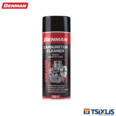 Spray Καθαριστικό Καρμπιρατέρ & Βαλβίδων BENMAN 400ml - (28576)