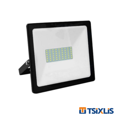 Προβολέας LED 50W / 3000K Με Μαύρο Περίβλημα DIOLAMP - ( Q5030 )