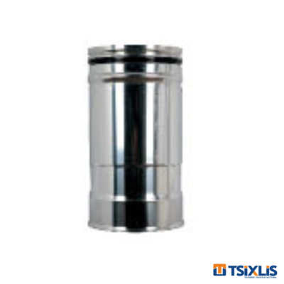 Μπουρί Σόμπας INOX Φ150 - 0,25m x 0,4mm