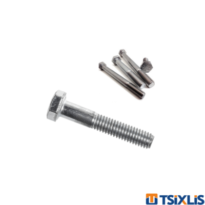 Βίδα Εξάγωνη Γαλβανιζέ Ημίπαση F.F. GROUP - 10mm (DIN931)