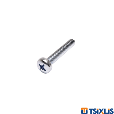 Βίδα Ψωμάκι με Σταυρό Γαλβανιζέ F.F. GROUP - 3mm (DIN7985)