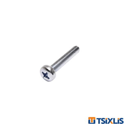 Βίδα Ψωμάκι με Σταυρό Γαλβανιζέ F.F. GROUP -6mm (DIN7985)