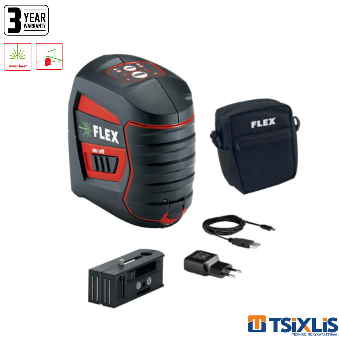 Αλφάδι Laser FLEX - ALC 2/1-G (455997)