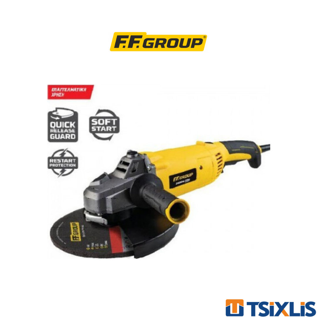 Γωνιακός Τροχός 2400W F.F. GROUP - (41631)