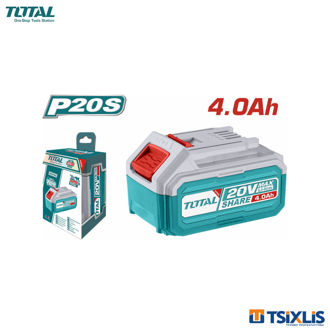 Μπαταρία TOTAL Li-ion 20V/4.0Ah - (TFBLI2002)