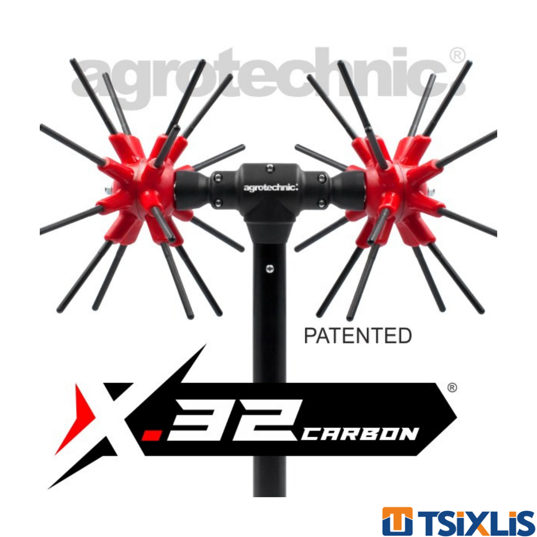 Ελαιοραβδιστική Βέργα Agrotechnic X. Quattro Carbon CF