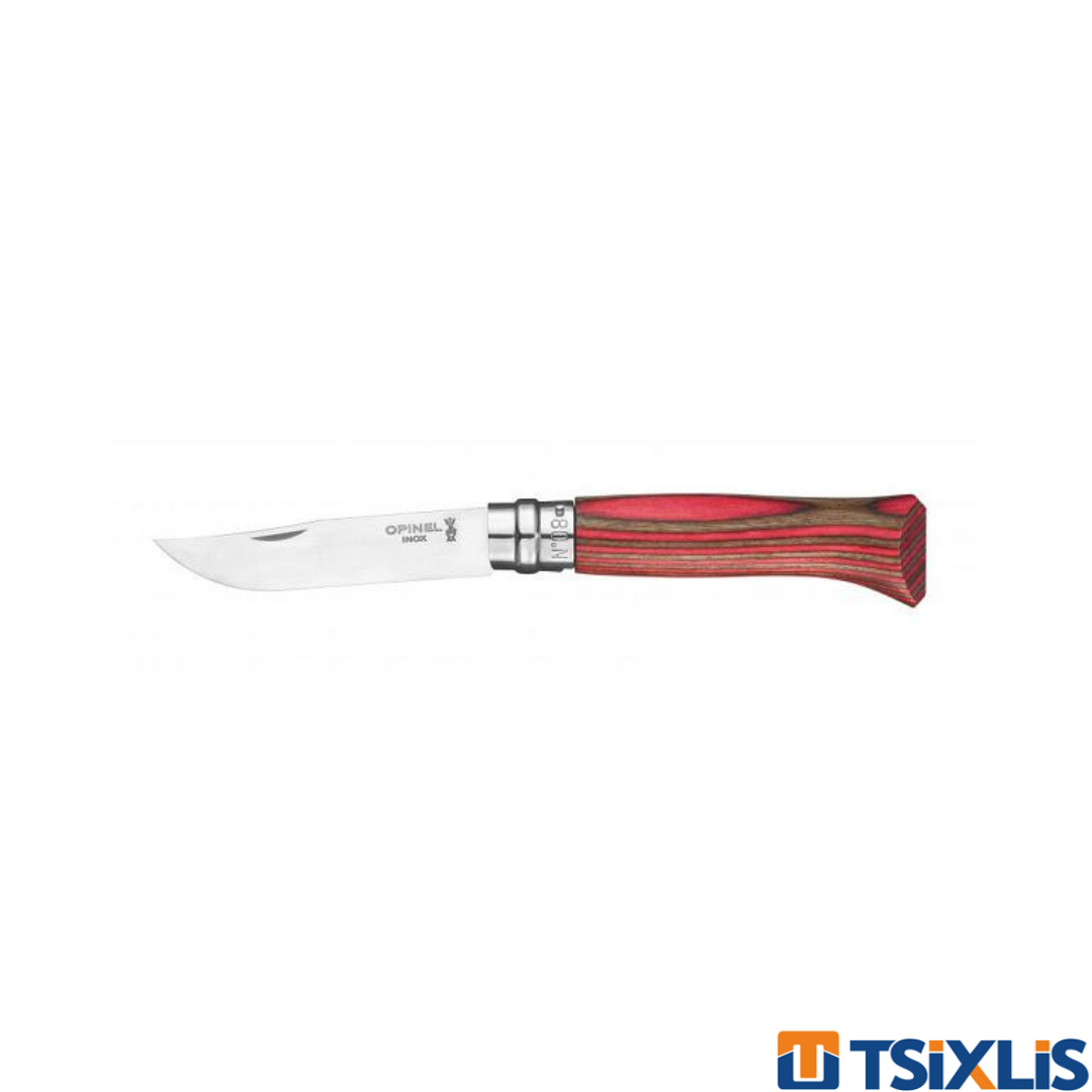 Σουγιάς INOX Laminated Birch OPINEL - No 8