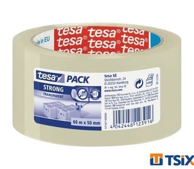 Ταινία Συσκευασίας Αθόρυβη Διάφανη TESA 66m x 50mm