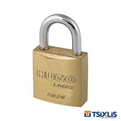 Λουκέτο με 3 Κλειδιά 2KA-SB20 HUGO