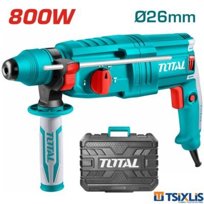 Περιστροφικό Πιστολέτο - Σκαπτικό TOTAL SDS-PLUS 800W TH308268