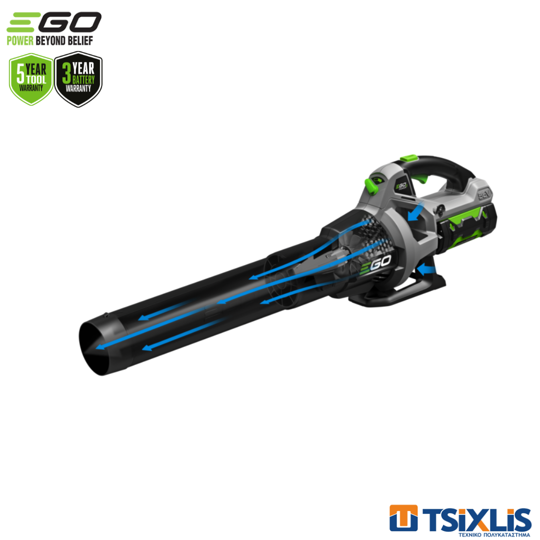 Σετ Φυσητήρας EGO POWER 56v/16Nm LB5301E & Μπαταρία 1x2.5Ah & Φορτιστής - (025-117)