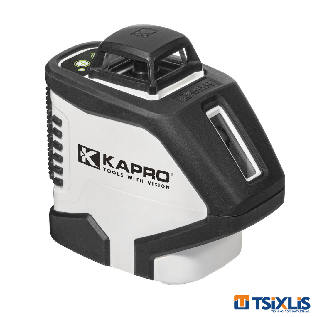 Αλφάδι Laser Πράσινης Δέσμης 2 Ακτινών & 2 Κουκίδων 962G KAPRO