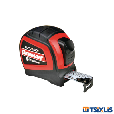 Μέτρο Ρολό Μαγνητικό 3,0mx16mm Auto Lock Benman - ( 70646 )