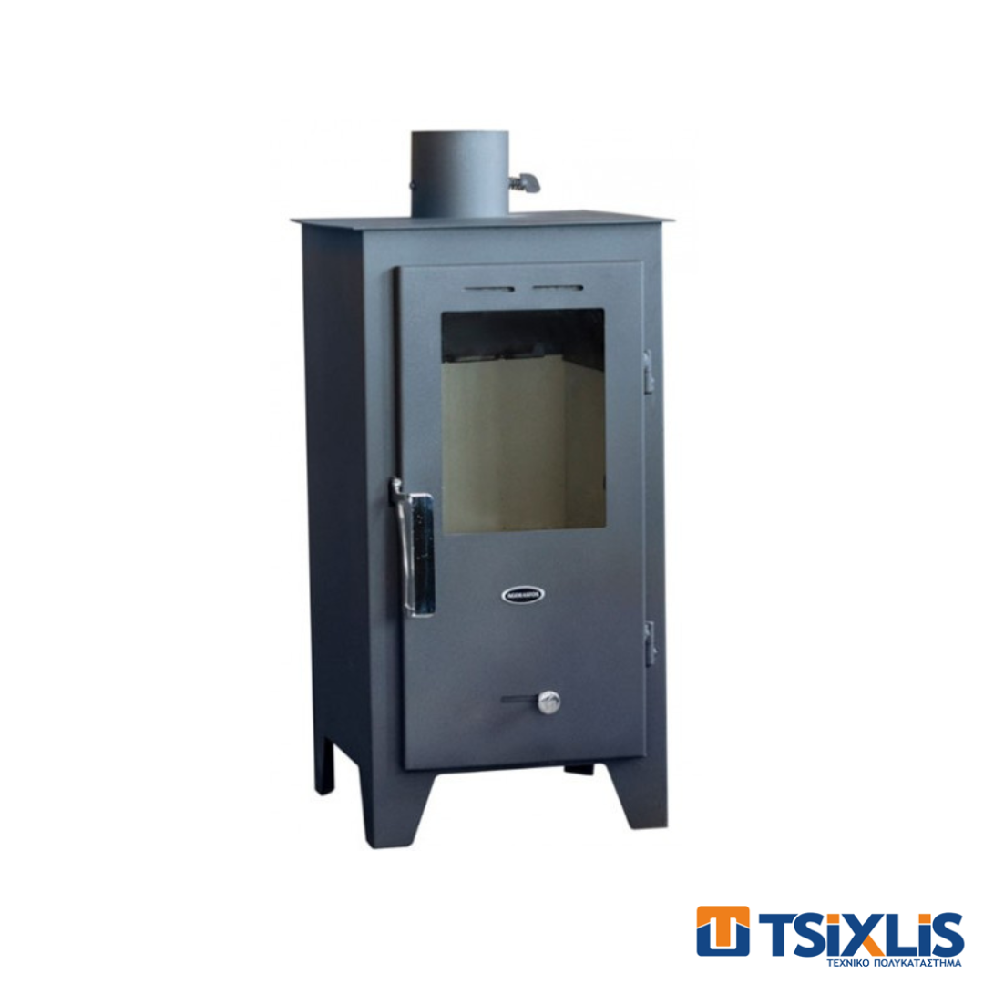 Σόμπα Ξύλου Ατσάλινη 8Kw - ΣΑ5NEW