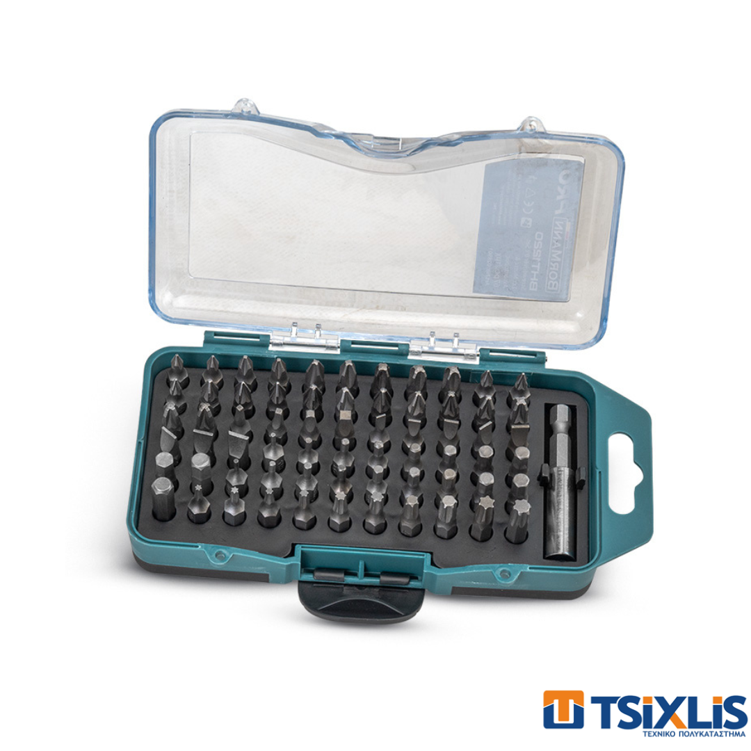 Σετ Μύτες & Αντάπτορας 67τεμ.BORMANN Pro BHT1220 - (028901)