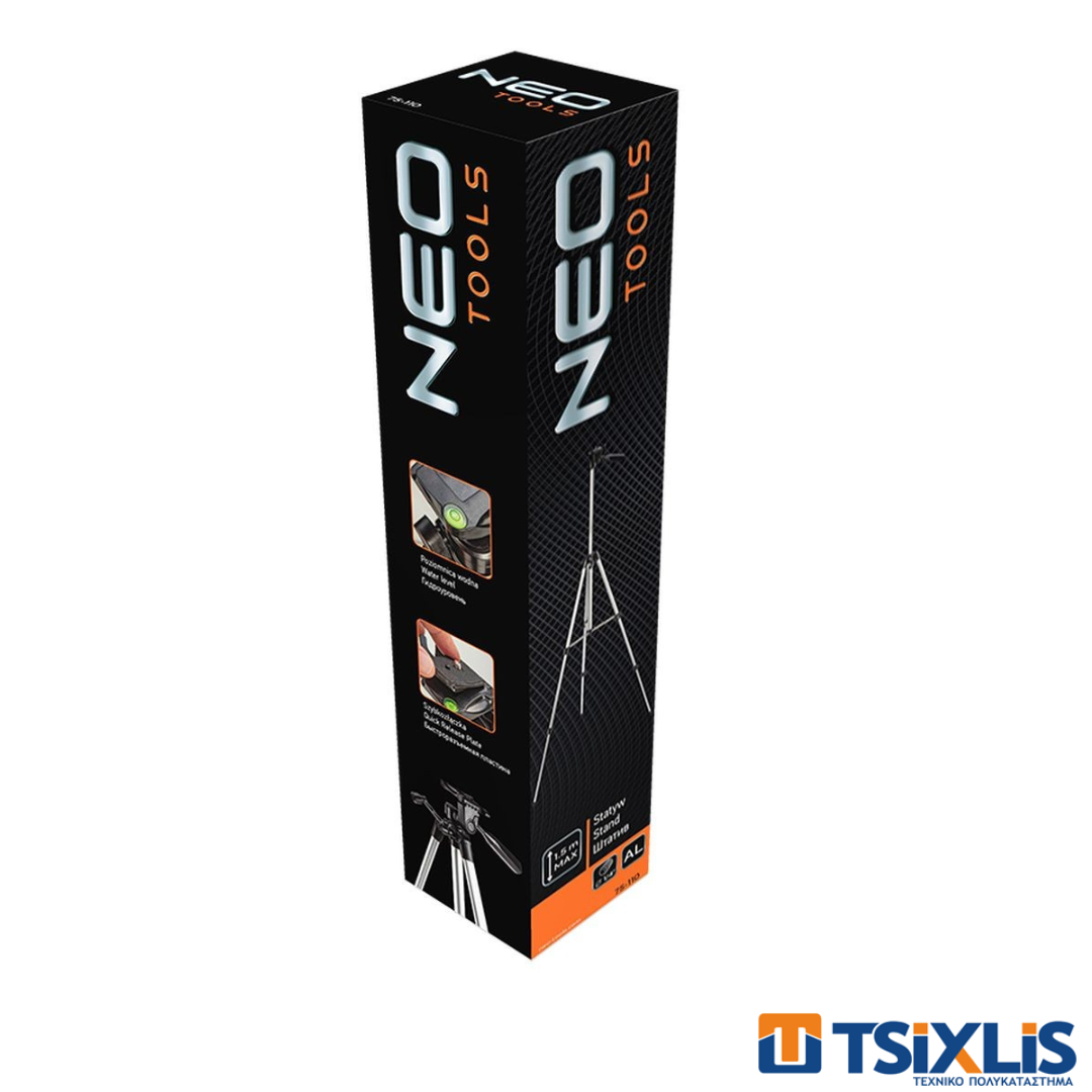 Τρίποδο Για Laser 1/4'' NEO-TOOLS 75-110