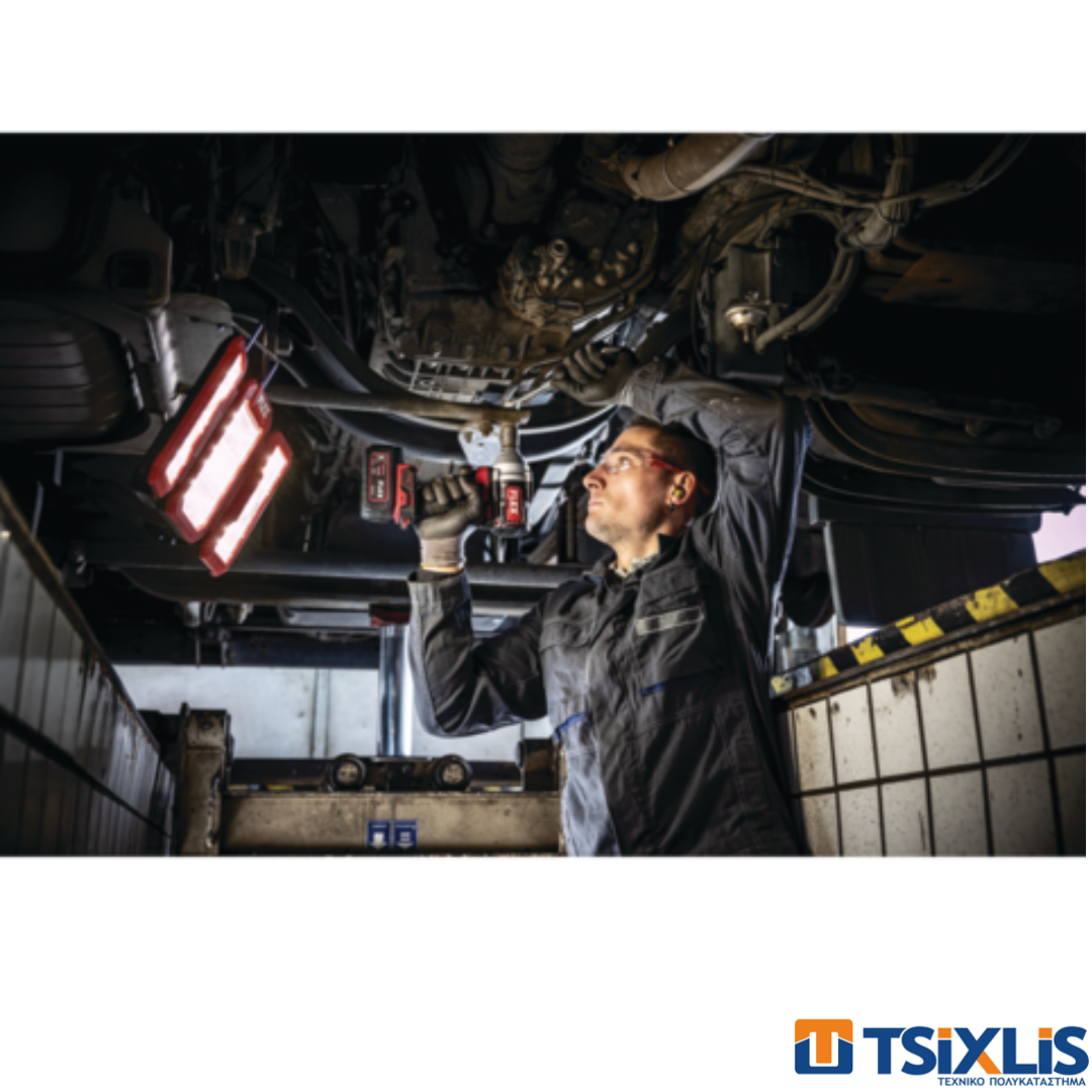 Σετ Μπουλονόκλειδο FLEX Μπαταρίας 1/2'' 750Nm & Μπαταρίες 2x5.0AH & Ταχυφορτιστής 9.0A - (530233)