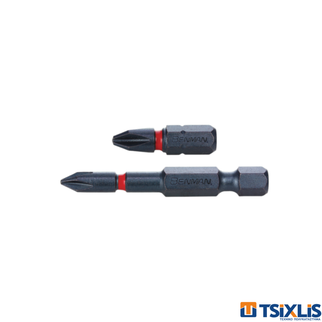 Σετ Μύτες SUPER PΖ V5 STEEL 2τεμ. BENMAN - (Διάφορα Μεγέθη)