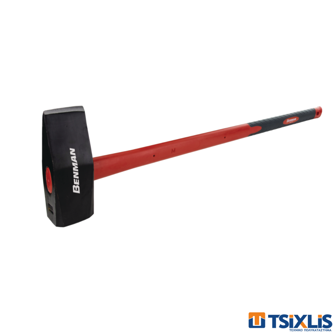 Βαριοπούλα Μύτης 4kg με Λαβή Fiberglass Benman - (77281)