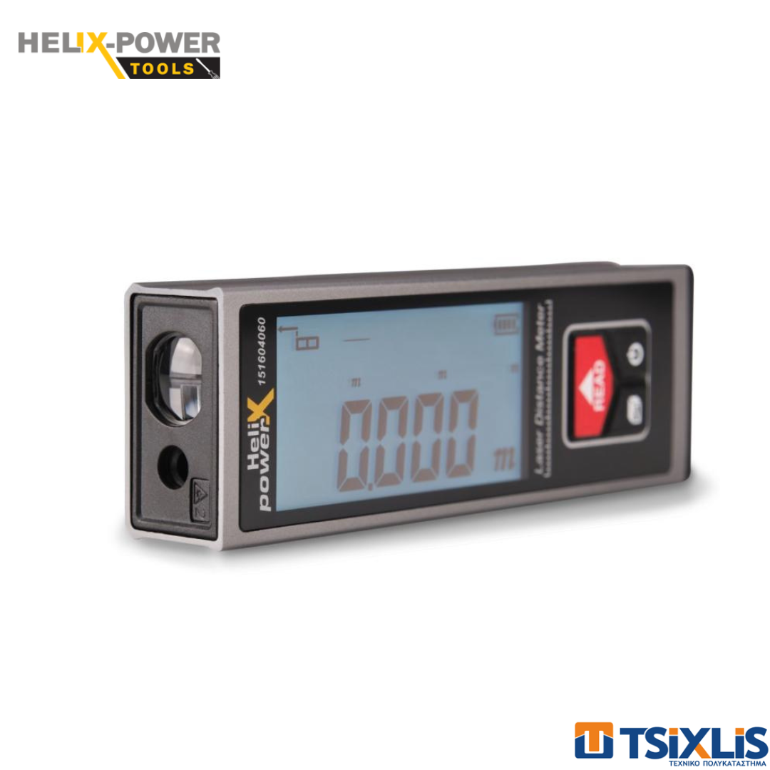 Μετρητής Αποστάσεων Laser 60Μ HelixPower L-Mini - (151604060)