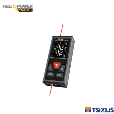 Μετρητής Αποστάσεων Laser DualSaber Red 60Μ/120Μ HelixPower - (151060120)