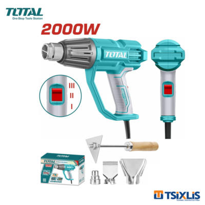 Επαγγελματικό Πιστόλι Θερμού Αέρα 2000W TOTAL - (TB20078)