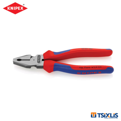 Πένσα KNIPEX 0202 Με Υπομόχλιο 200mm - (9600022)