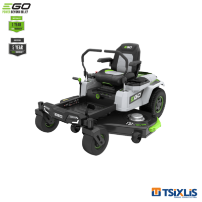 Σετ Χλοοκοπτικό EGO ZT5201E-L + 2 Μπαταρίες EGO BA5600ΤE 10,0Ah + Ταχυφορτιστής EGO CHV1600E + Τάπα Mulching AMP4200 - (025-137)