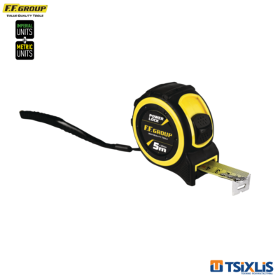 Μέτρο Ρολό 7.5mx25mm Power Lock F.F. GROUP - (38278)