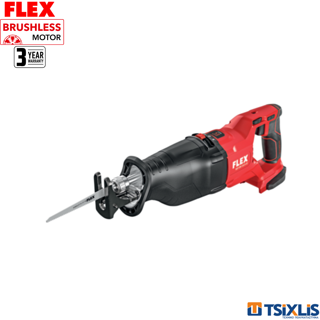 Σπαθόσεγα FLEX Μπαταρίας 18v RSP DW 18.0EC SOLO & Βαλίτσα Μεταφοράς - (466964)
