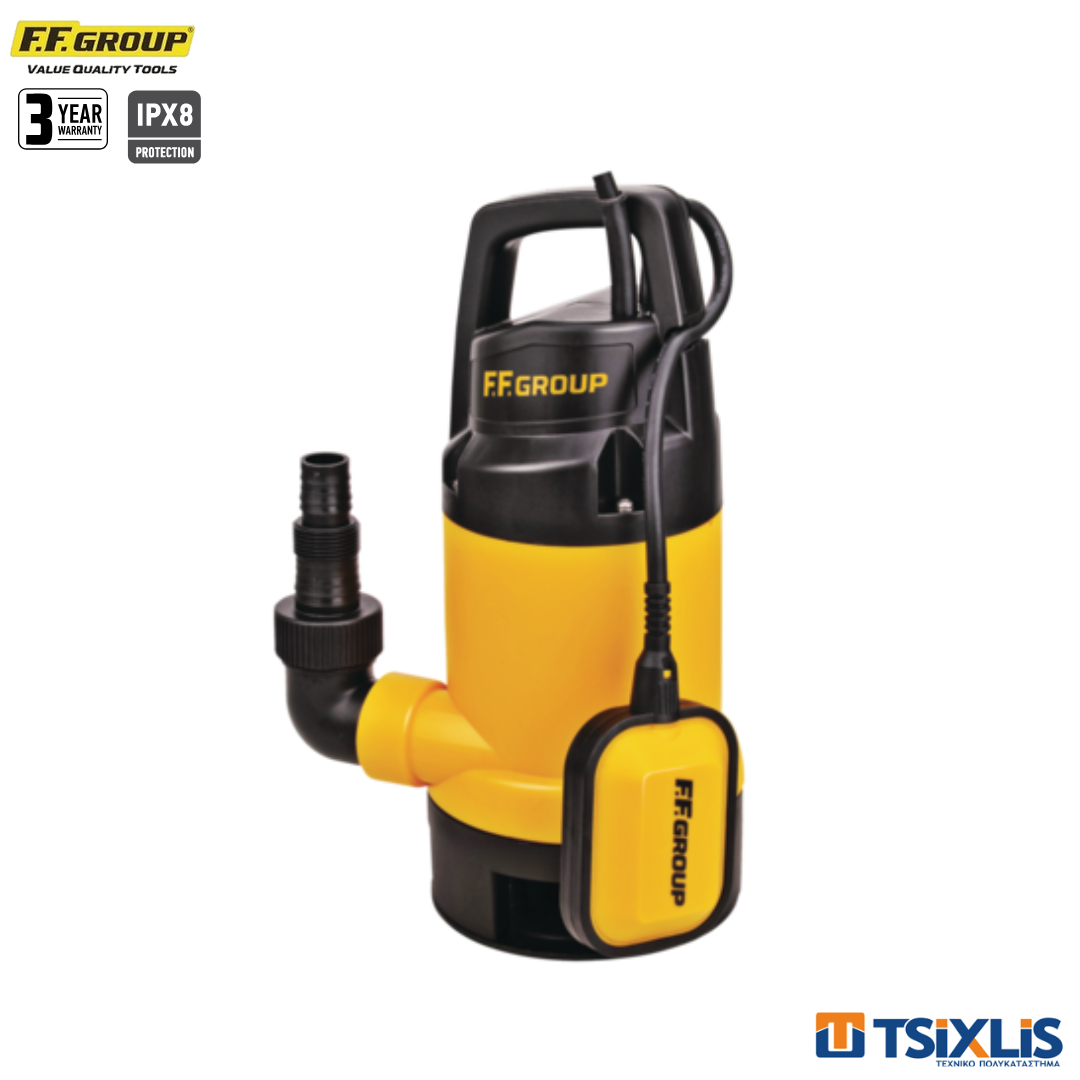 Υποβρύχια Αντλία F.F. GROUP Ακάθαρτων Υδάτων 750W DWSP 750 - (43477)