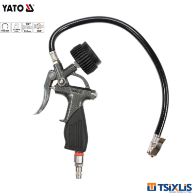 Αερόμετρο Ελαστικών 12BAR YATO YT-23701