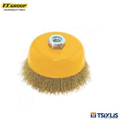 Συρματόβουρτσα Καμπάνα Με Πάσσο F.F.GROUP M14 / 100mm - (10722)