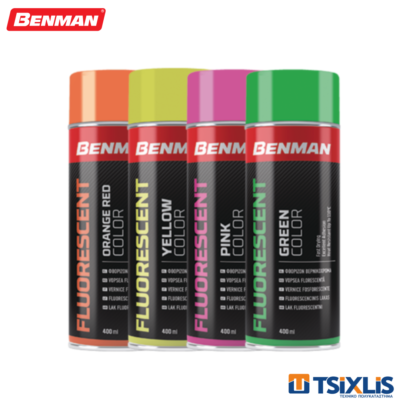 Spray Φθορίζων BENMAN Πορτοκαλί 400ml - (28532)