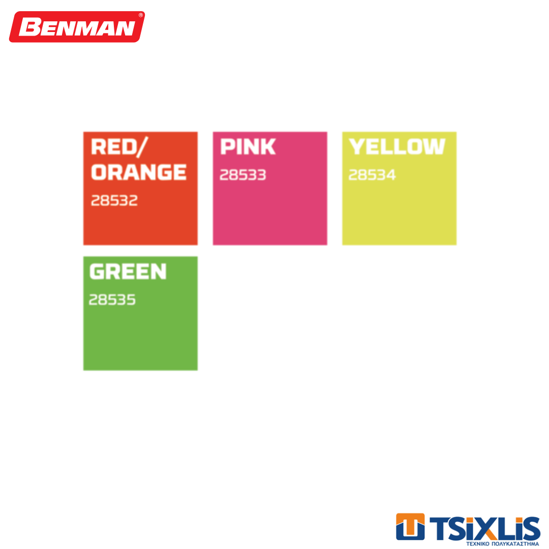 Spray Φθορίζων BENMAN Πορτοκαλί 400ml - (28532)