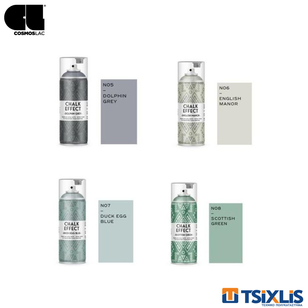 Spray Dolphin Grey COSMOS LAC CHALK EFFECT No05 400ml