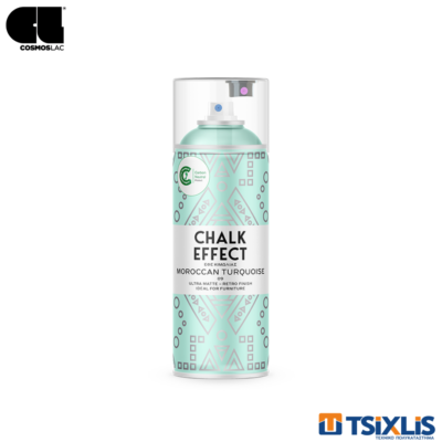Spray Moroccan Turquoise COSMOS LAC CHALK EFFECT No09 400ml