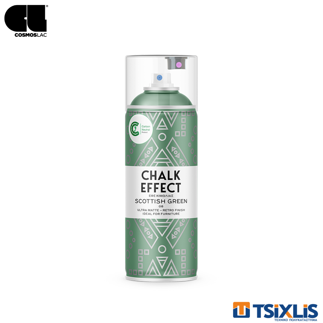Spray Scottish Green COSMOS LAC CHALK EFFECT No08 400ml