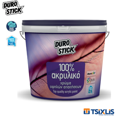 Ακρυλικό Χρώμα 100% DUROSTICK Κεραμιδί 5Kg