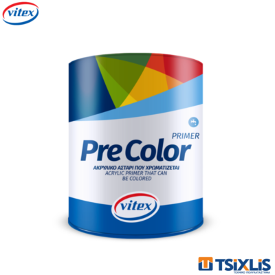 Ακρυλικό Αστάρι Νερού 100% VITEX PREECOLOR Λευκό 3L