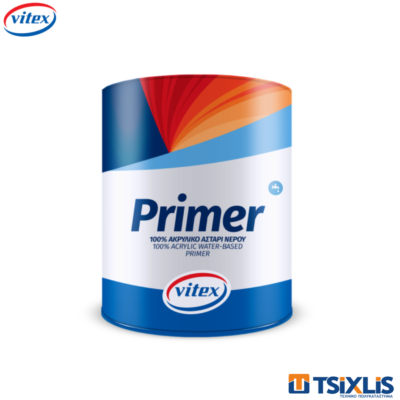 Ακρυλικό Αστάρι Νερού 100% VITEX PRIMER Ημιδιαφανές 3Lt