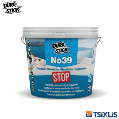 Eλαστομερές Στεγανωτικό Ταρατσών DUROSTICK No39 5kg Κεραμιδί