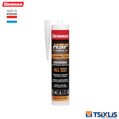 Σφραγιστικό & Συγκολλητικό BENMAN MSP GOLD ALL IN ONE - FLEXI 290ml - (73227)