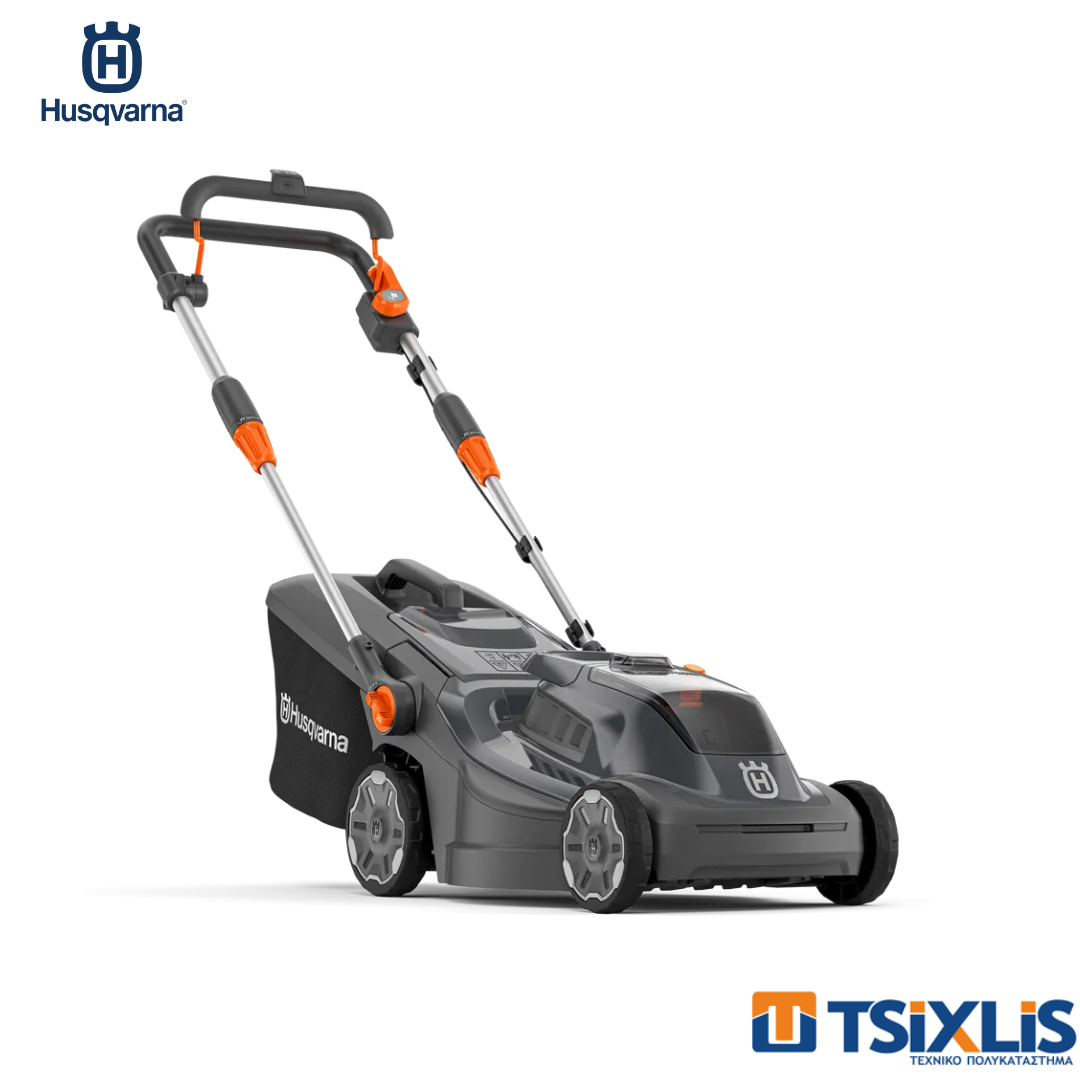 Χλοοκοπτική Μηχανή Μπαταρίας HUSQVARNA ASPIRE LC34-P4A & Μπαταρία 4.0Ah & Φορτιστή