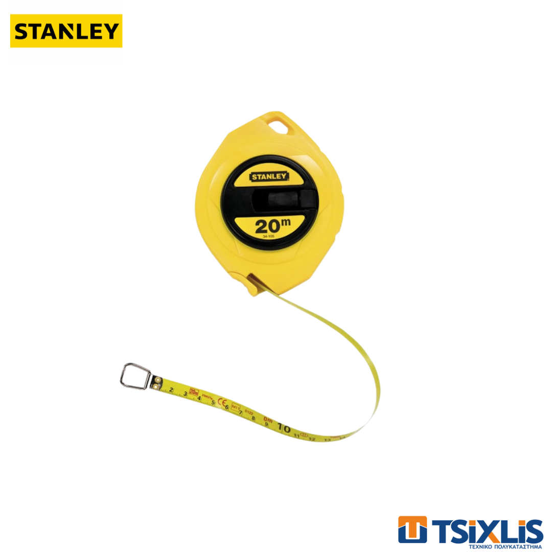 Μετροταινία ABS STANLEY 20m - (0-34-105)