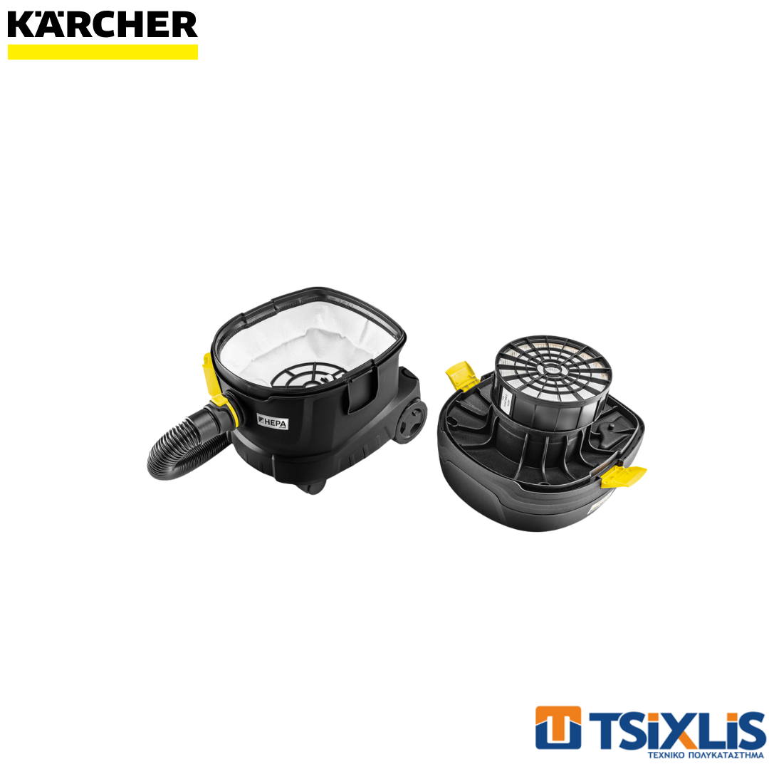 Σκούπα Υγρής & Ξηρής Αναρρόφησης KARCHER 800W/11L T11/1 HEPA 14RE!PLAST - (1.527-205.0)