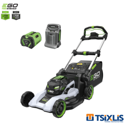Σετ Χλοοκοπτικό Τρακτέρ EGO POWER LM2236E-SP+ Μπαταρία EGO BA5600T 10.0Ah + Ταχυφορτιστής EGO CH5500E - (025-176)