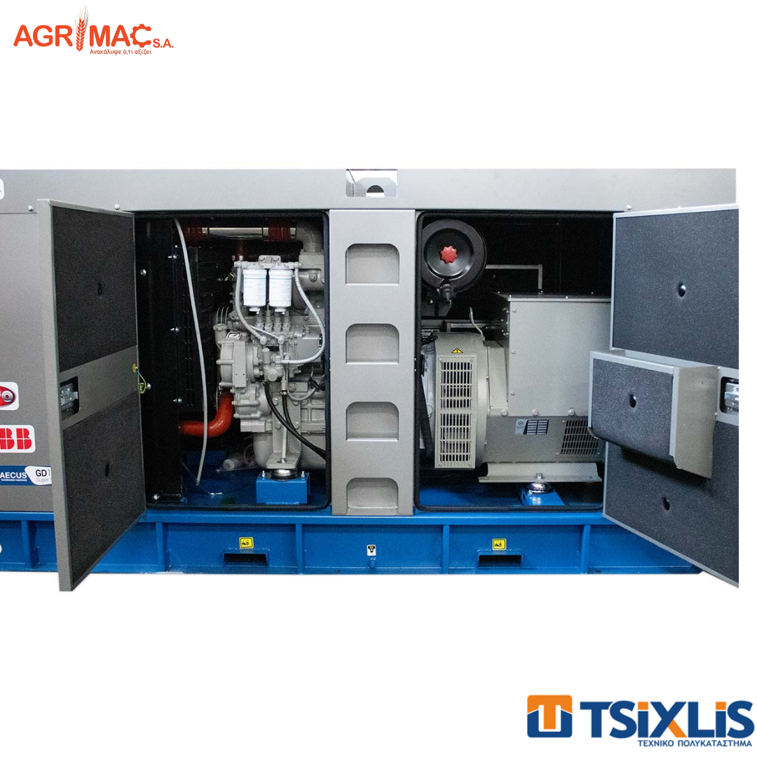 Ηλεκτρογεννήτρια Πετρελαίου GRAECUS 126A/96kva GD96 YTO Y4110ZLD