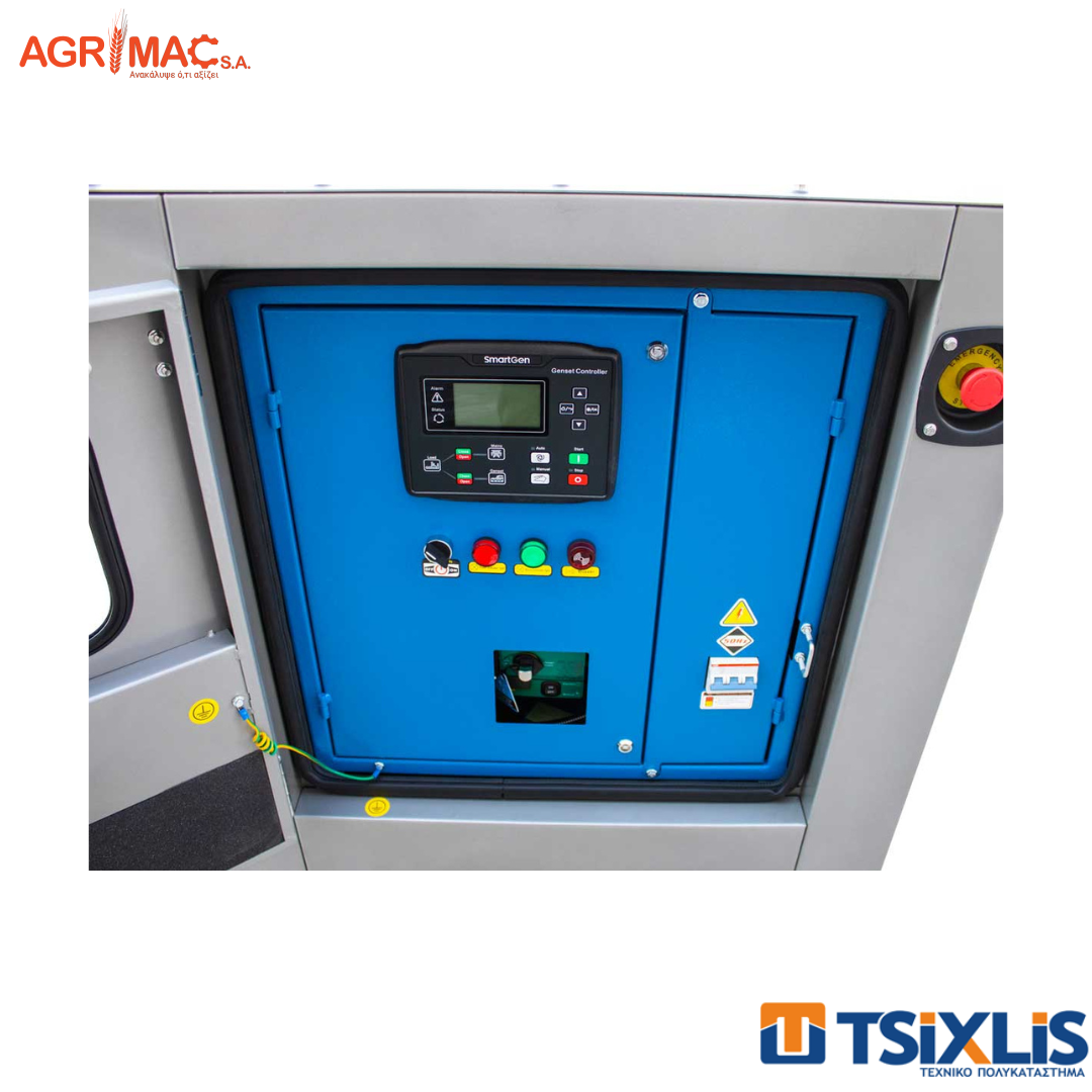 Ηλεκτρογεννήτρια Πετρελαίου GRAECUS 20A/15kva GD15 YTO YD480D
